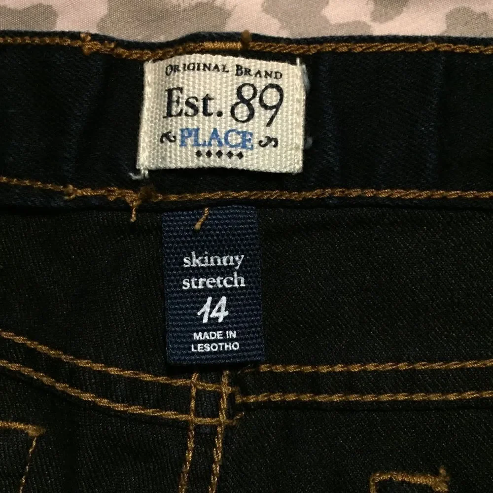 Girls skinny jean jeggings